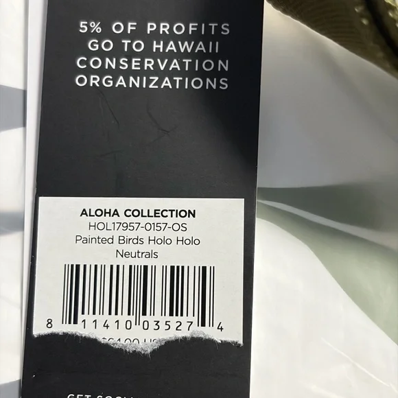 Aloha Collection Painted Birds Holo Holo Tote - Picture 3 of 8